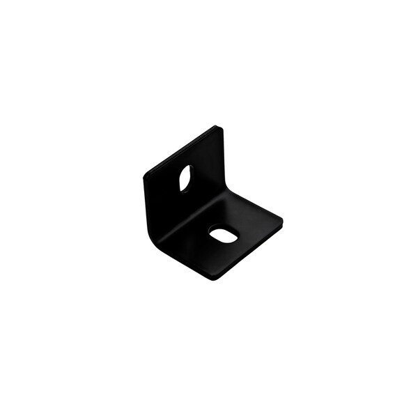 National Hardware National Hardware 2.4 in. H X 3 in. W X 0.188 in. D Black Carbon Steel Inside/Outside Square Corner N351-497 - main